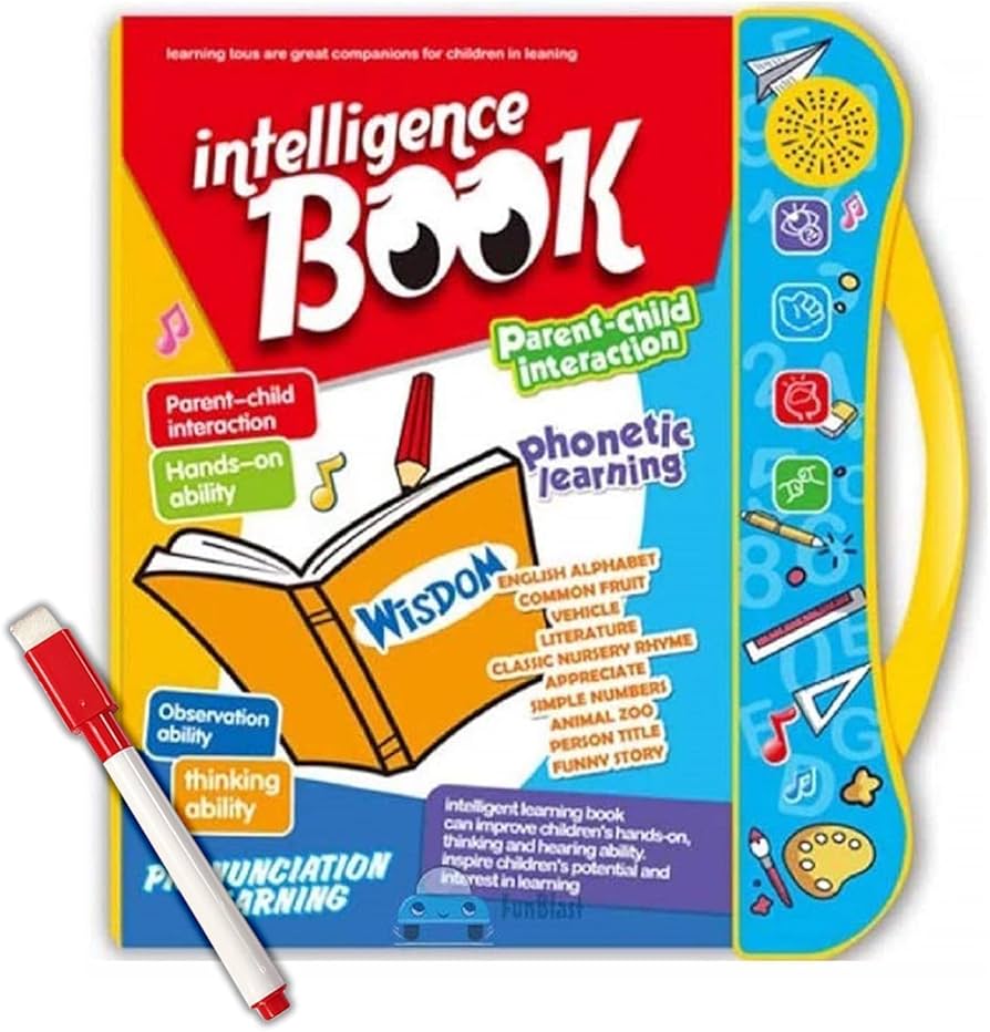 Intelligence E-Book for Kids - Learning Book with Sound