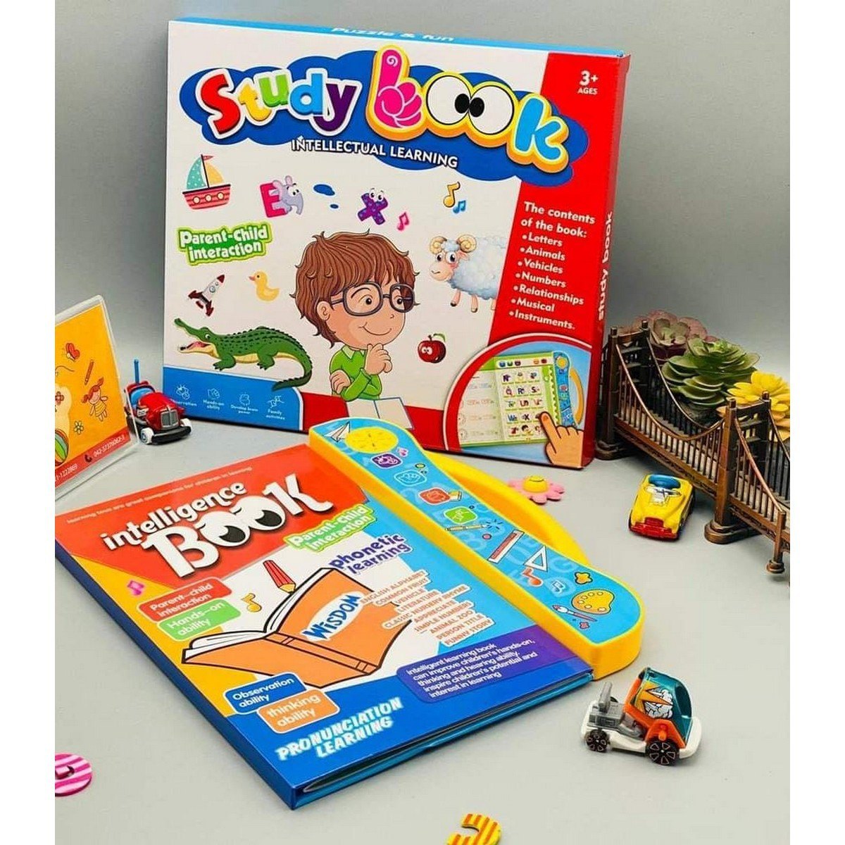 Intelligence E-Book for Kids - Learning Book with Sound